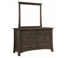 Addison 6 Drawer Dresser - Standard Dresser