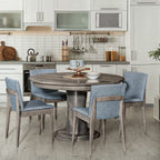 Alana Single Pedestal Extension Table - 48"