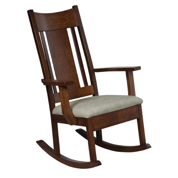 Crescent Rocking Chair - Wood Seat  {Standard}