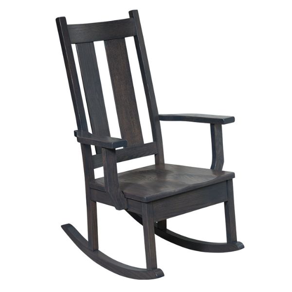 Delmont Rocking Chair - Wood Seat  {Standard}