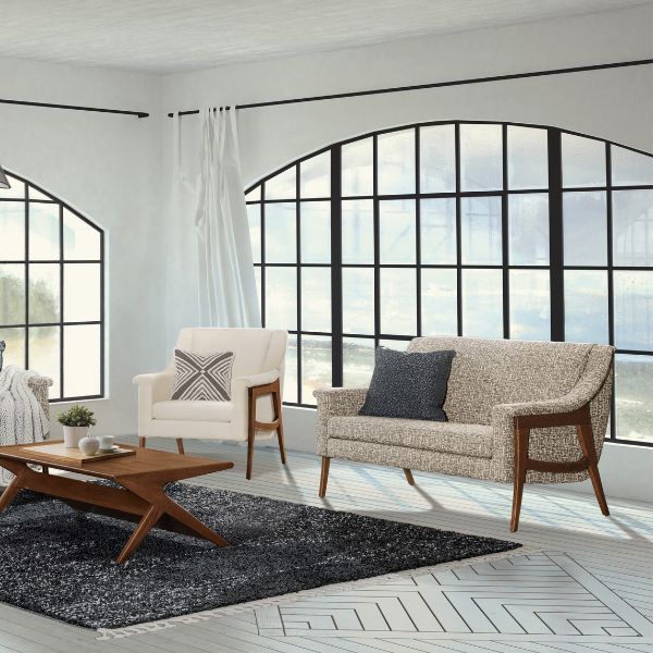 Andover Love Seat - Fabric