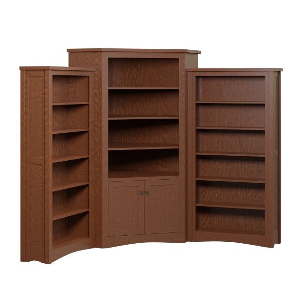 Aspen Corner Bookcase - 40" Wide