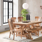 Bailey Trestle Extension Table - 42 x 66