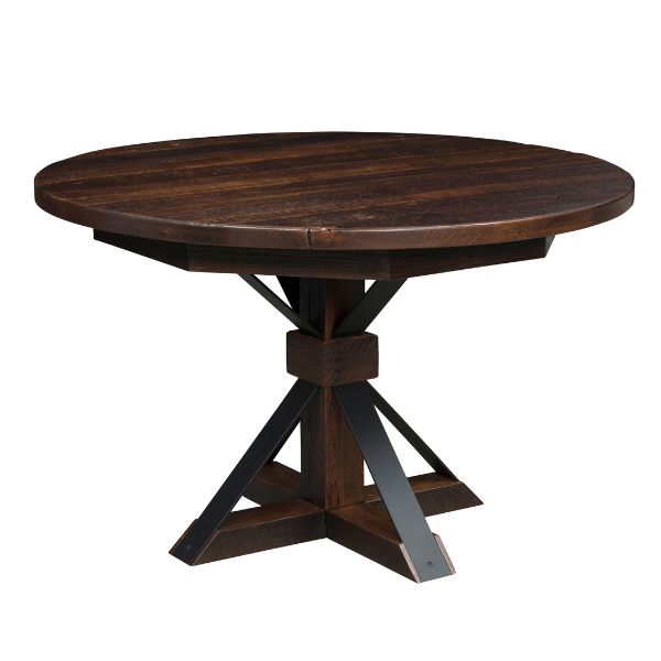 Borden Single Pedestal Extension Table - 42"