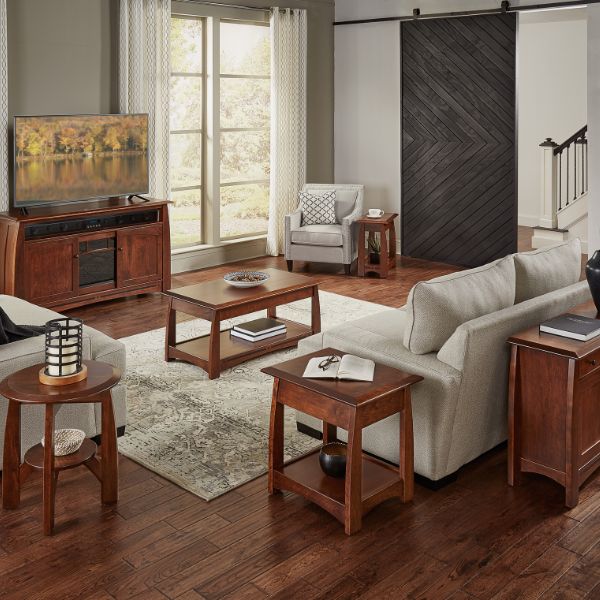 Boulder Creek Open Occasional Collection - Open Side End Table