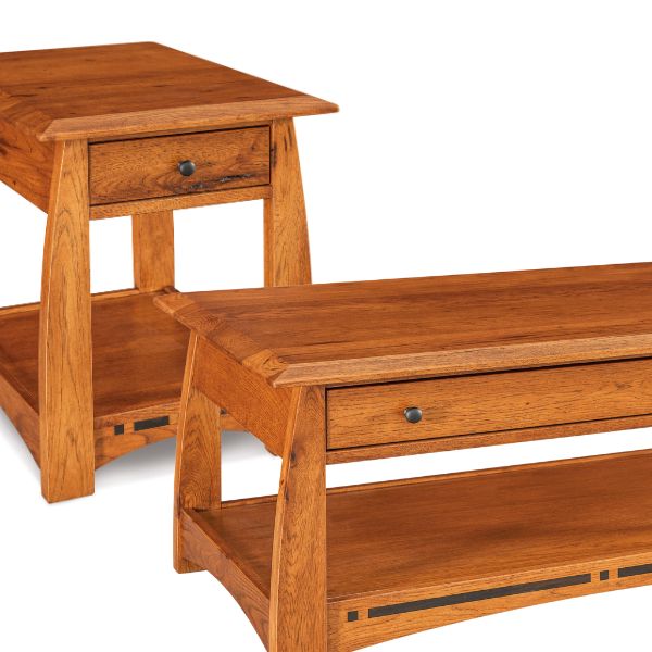 Boulder Creek Open Occasional Collection - Open Side End Table