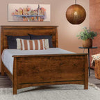 Boulder Creek Solid Panel Bed - Twin