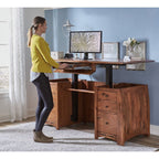 Boulder Creek Sit to Stand Desk - 80" Wide