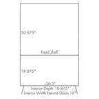 Century Bookcase - 6' Bookcase