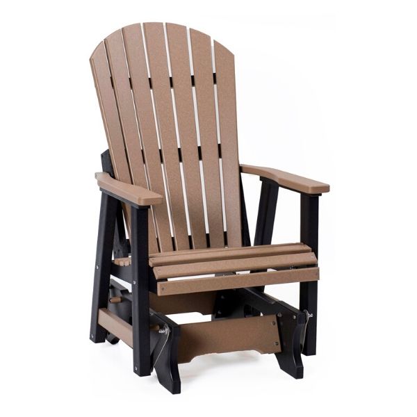 Comfo Back Single Glider - Single Color - Black