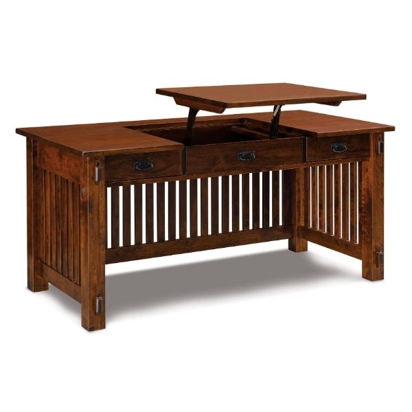 Craftsman Sit to Stand Desk - 70" Wide