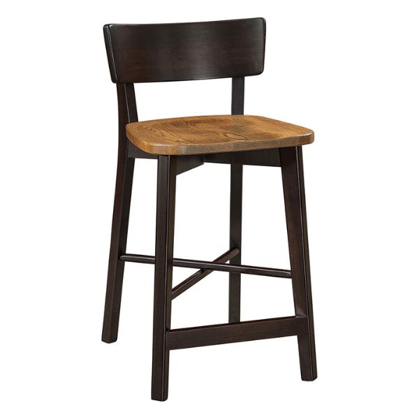 Devyn Bar Stool - 24" Stationary Bar Chair