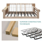 Ellington Love Seat - Loveseat Sock Arm