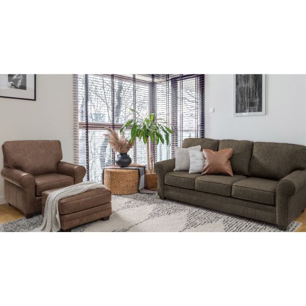 Ellington Love Seat - Loveseat Sock Arm