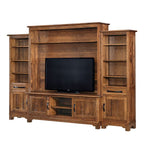 Farmhouse Media Wall Unit - 54" Wide