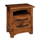 Farmhouse Nightstand - 32" Wide 3 Drawer