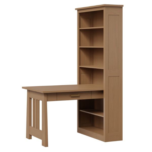 Freemont Bookcase Desk - 60" Wide