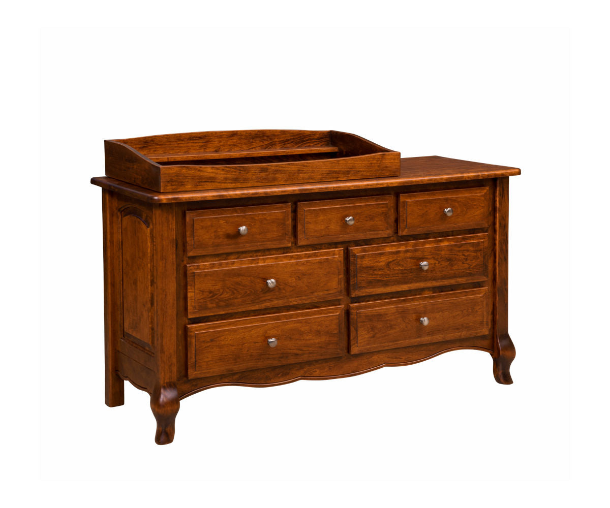 French Country 7 Drawer Dresser - Standard Dresser