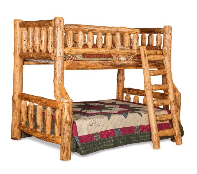 Full-Twin Bunk Bed With Opening - Aspen
