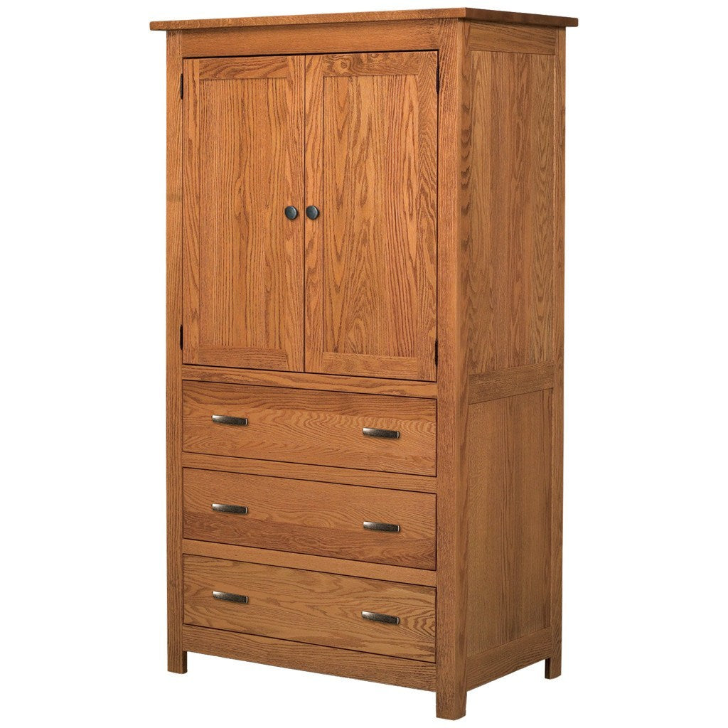 Flush Mission Armoire - 2 Drawer