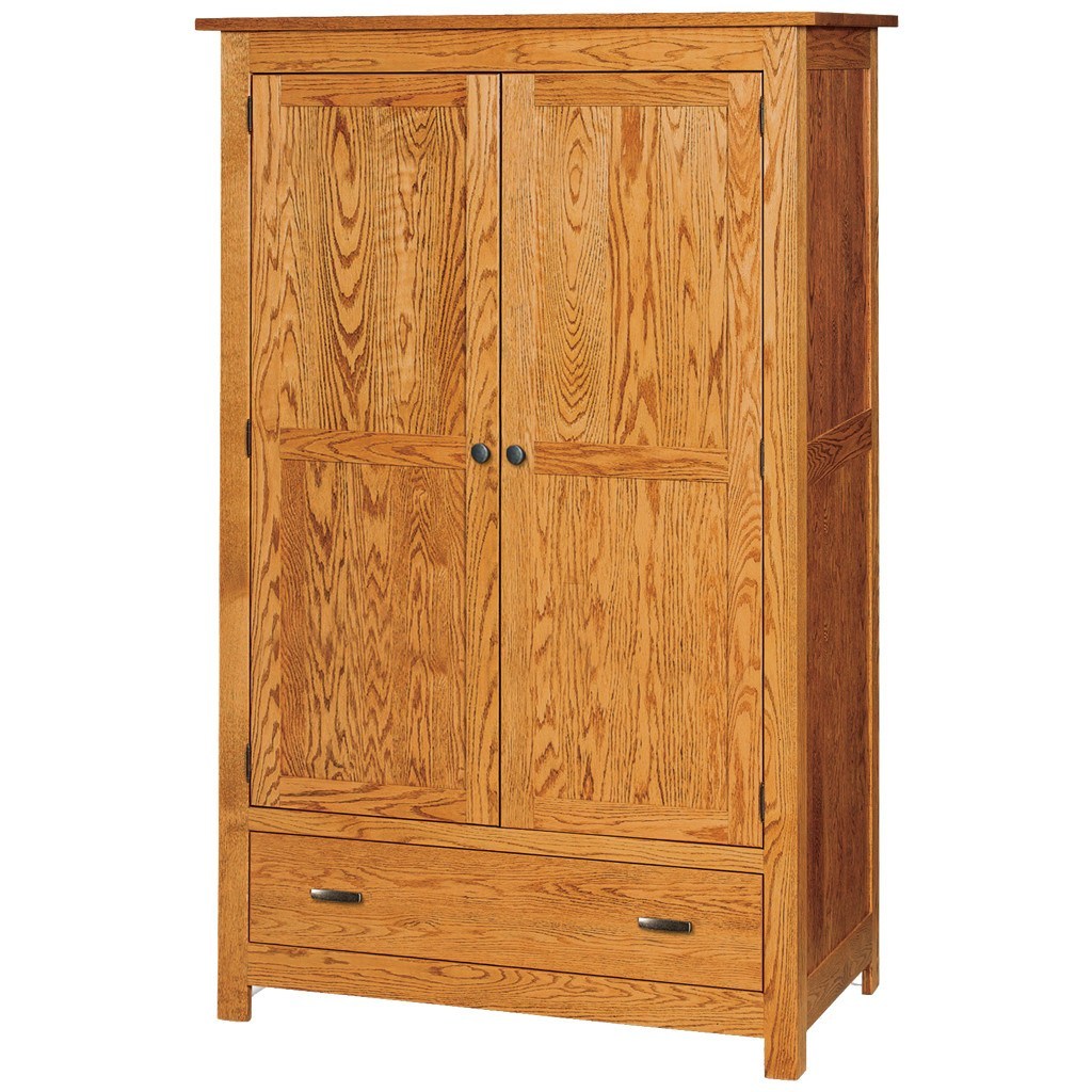 Flush Mission Armoire - 2 Drawer