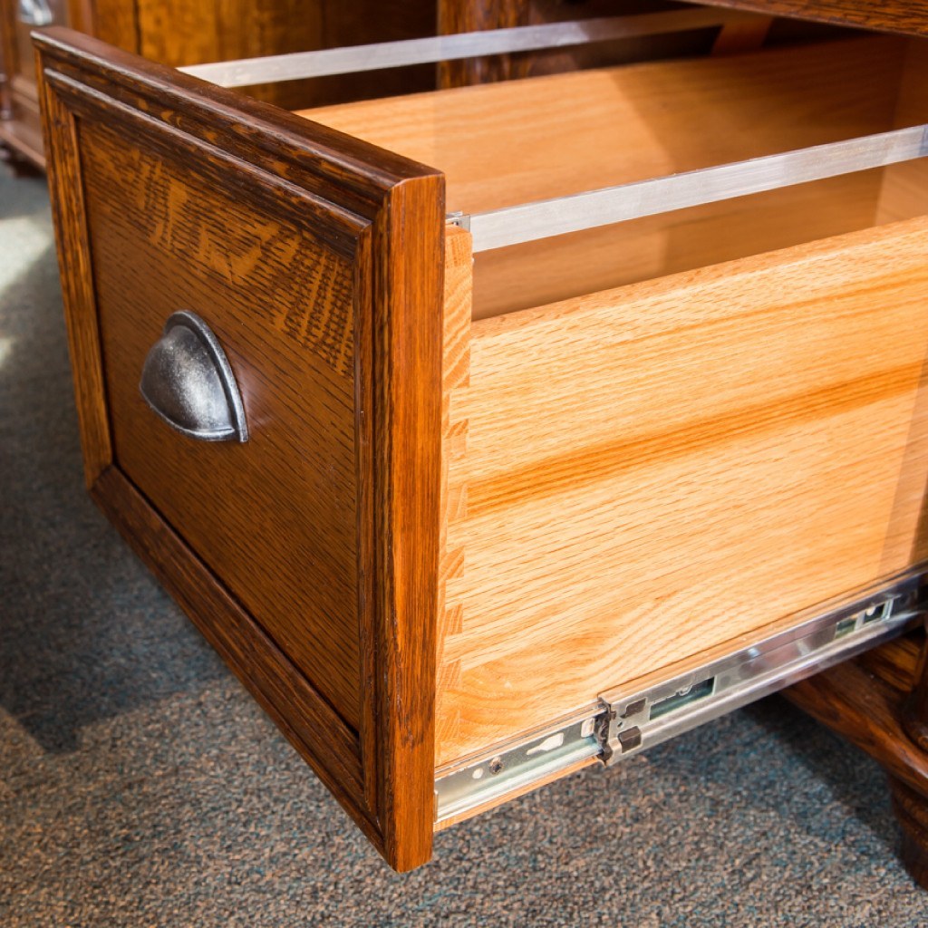 Belmont Corner Desk - 8 Drawer