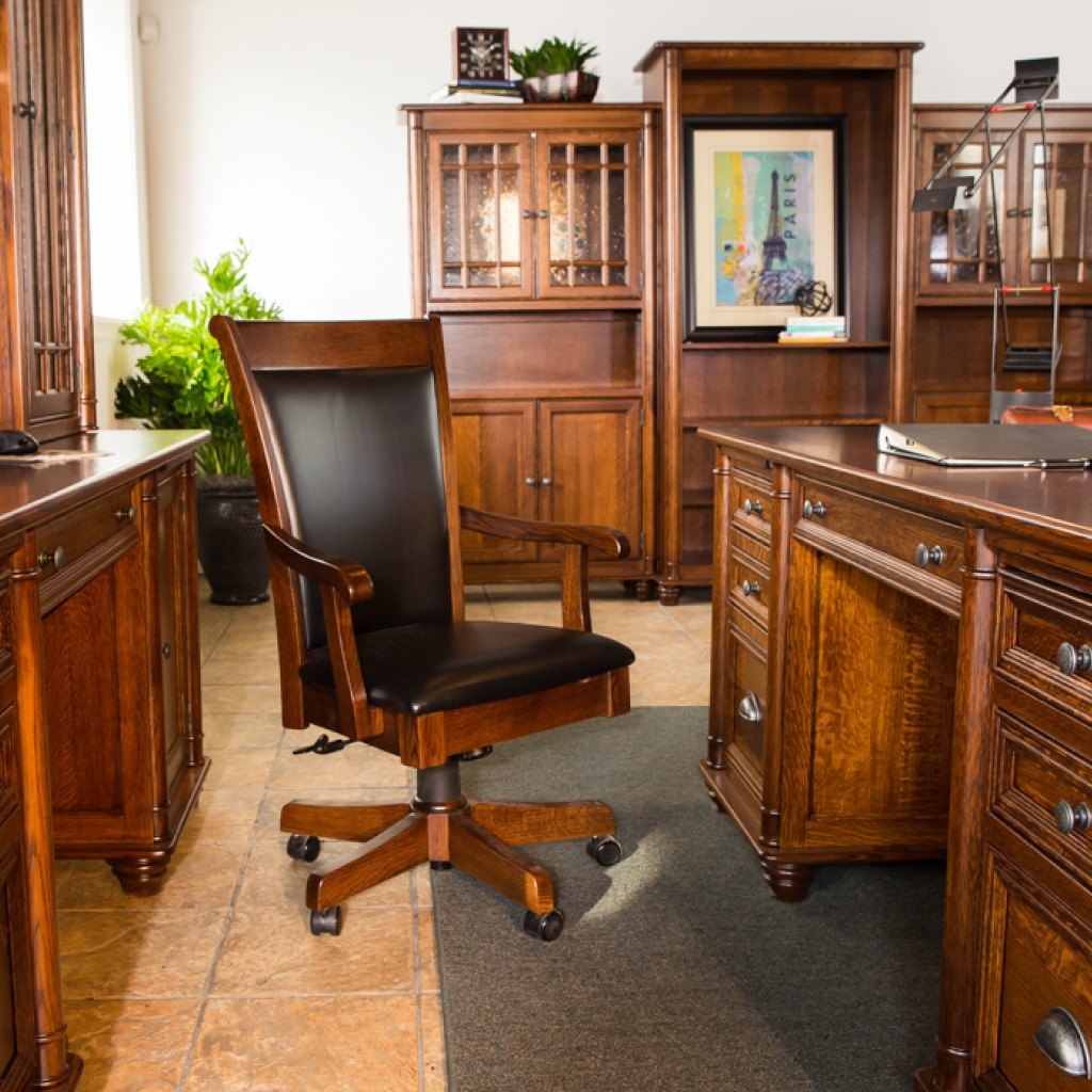 Belmont Executive Desk - 24" Deep