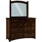 Finland 9 Drawer Dresser - 59" Wide x 43.25" High