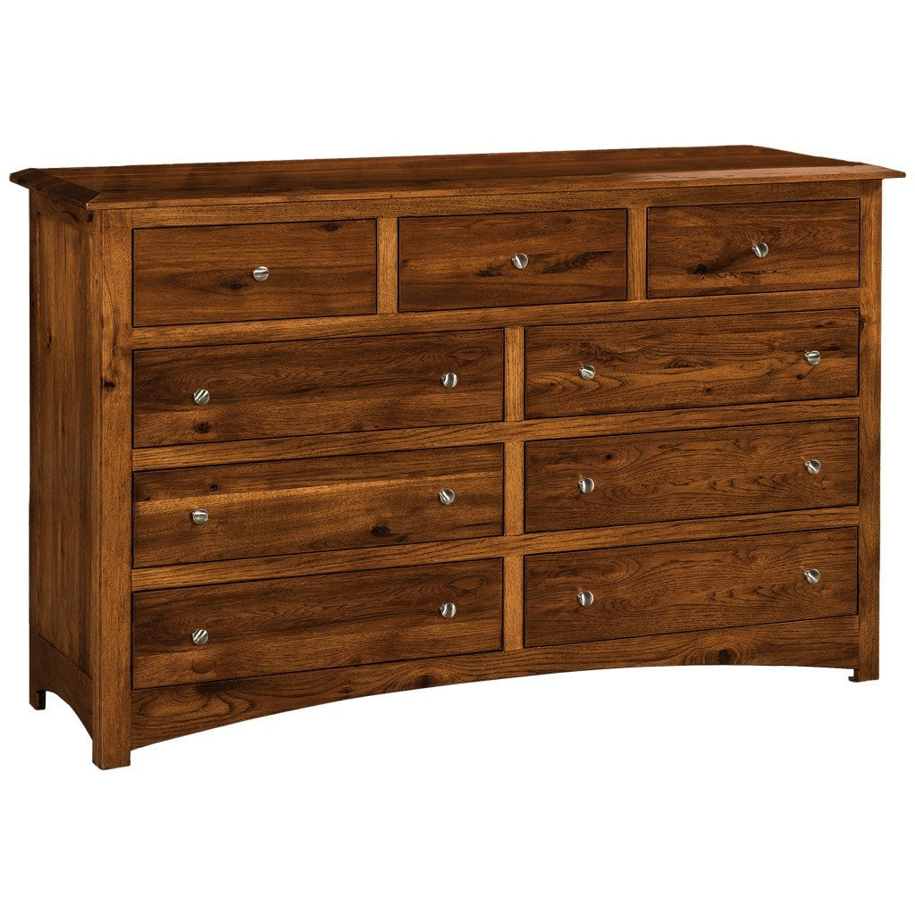 Finland 9 Drawer Dresser - 59" Wide x 43.25" High