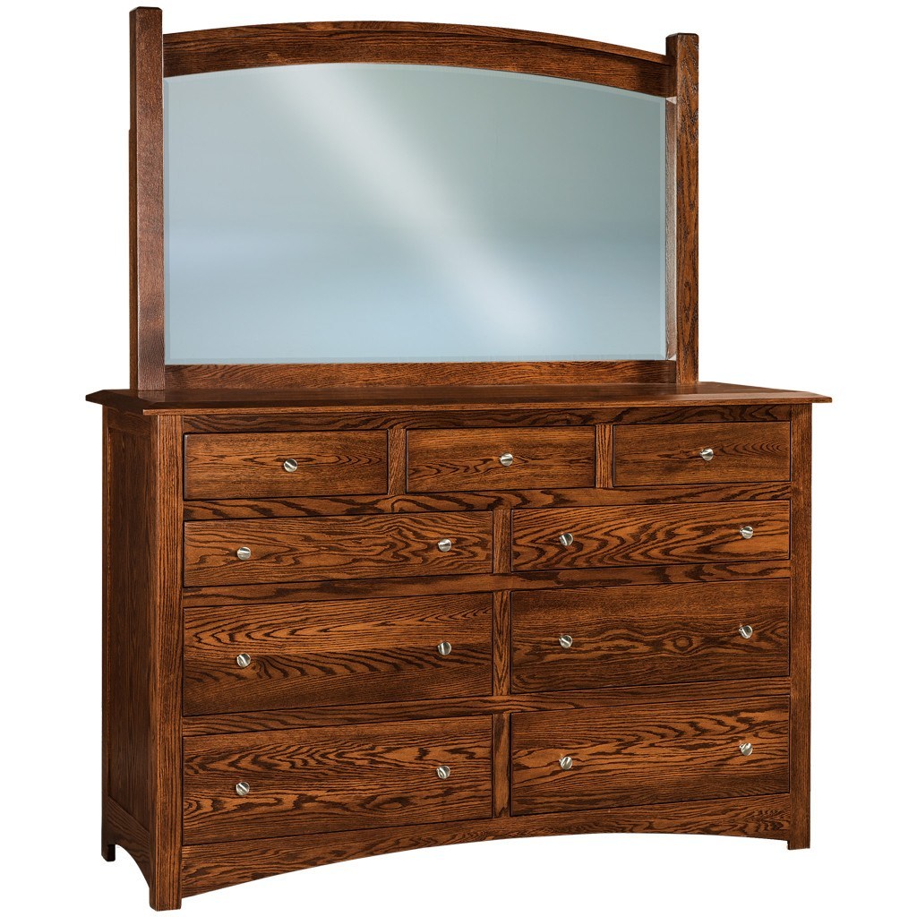 Finland 9 Drawer Dresser - 59" Wide x 43.25" High