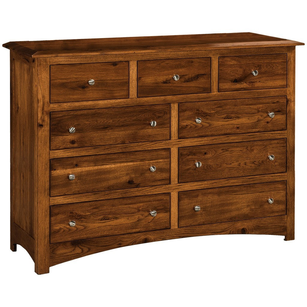 Finland 9 Drawer Dresser - 59" Wide x 43.25" High
