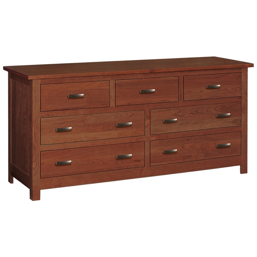Flush Mission 7 Drawer Dresser - 59" Wide
