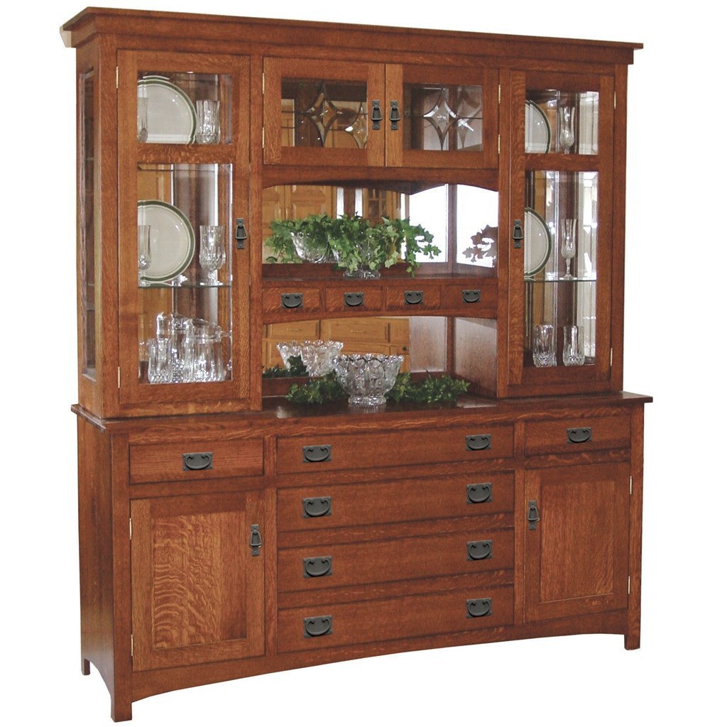 Cape Cod Mission Hutch - 66" Wide 4 Door Hutch