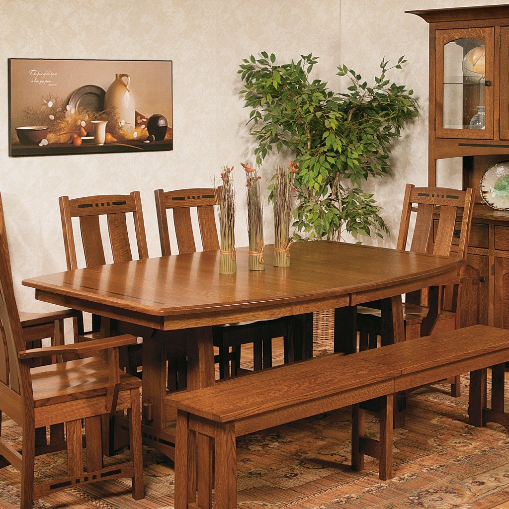 Colebrook Trestle Extension Table - 42 x 60